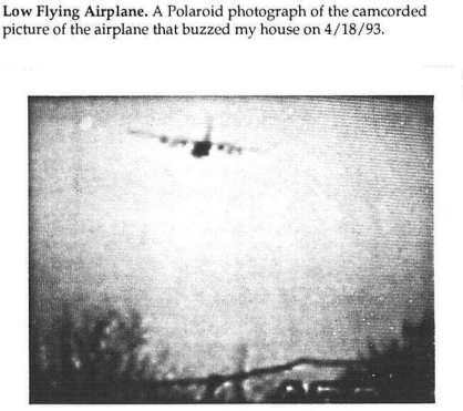 Low Flying Airplane 1993